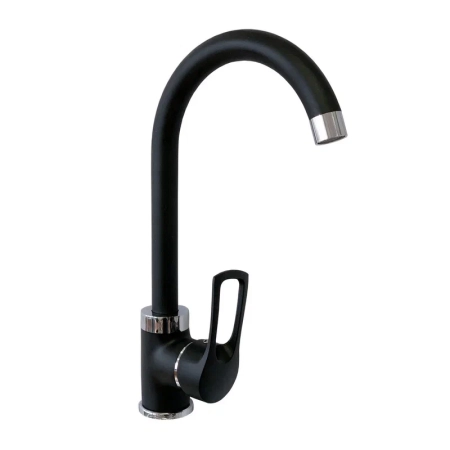 Смеситель для кухни Славен СЛ-ОД-1ЧН, черный