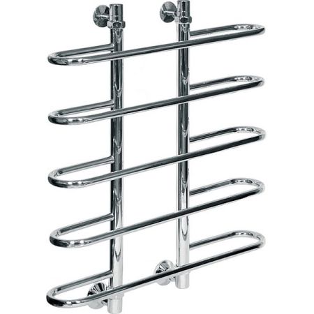 Водяной полотенцесушитель Ника Mix Вираж 60x60 Хром, артикул ВИРАЖ 60x60