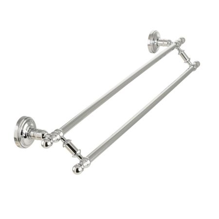 MIRELLA Полотенцедержатель двойной L62-65 см, хром, артикул 17253