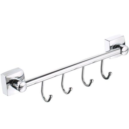 Полотенцедержатель 30 см с 4 крюч. "Keiz"