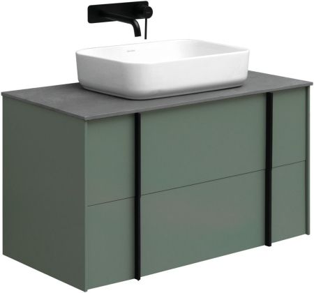 Тумба под раковину Allen Brau Reality 90 1.32006.CGM олива матовый, артикул 1.32006.CGM