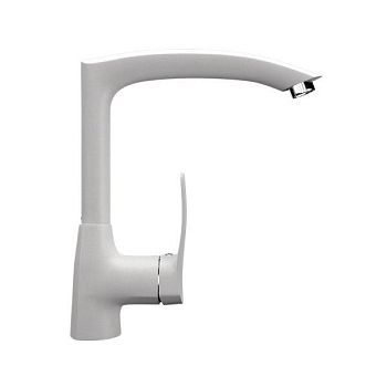 Смеситель для кухни Ulgran U-005-341, ультра-белый