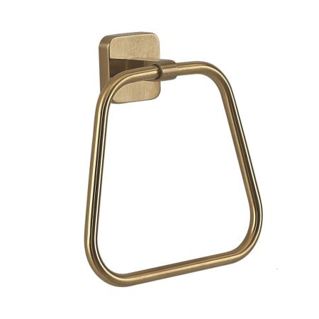 Gedy Tonga, полотенцедержатель - кольцо, цвет матовое золото, артикул TO70(88)