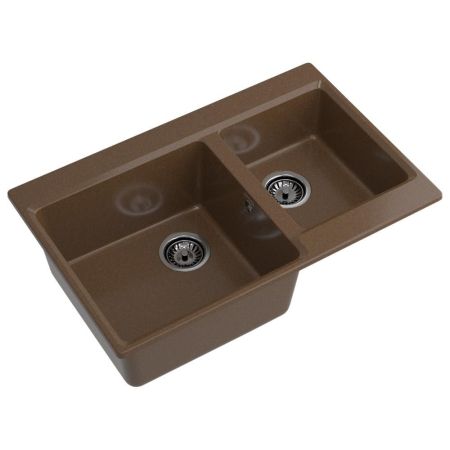 Кухонная мойка GranFest LEVEL 780K, терракот, артикул LV-780K терракот