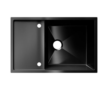 Мойка ULGRAN STEEL 780 Х 500, цвет «вороненая сталь» (US 780-003), артикул US 780-003