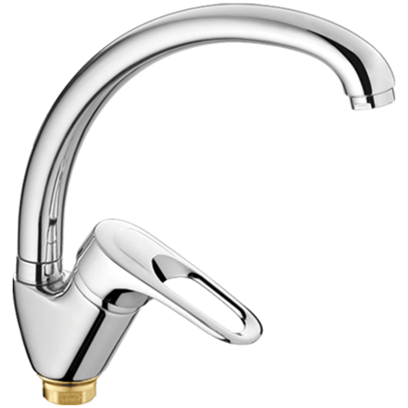 Смеситель для кухни FASHUN A4104-2, хром