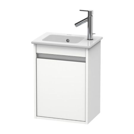 Duravit Ketho База под раковину 550x400x285, 1 дверка, для раковины 072343, цвет белый матовый, артикул KT6417L1818