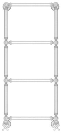 Полотенцесушитель водяной "Ренессанс 1304" 960х400 (САТИН)