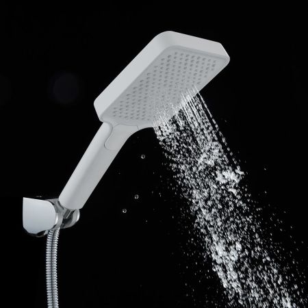 Смеситель на борт ванны Shevanik S9912C, белый, артикул S9912C