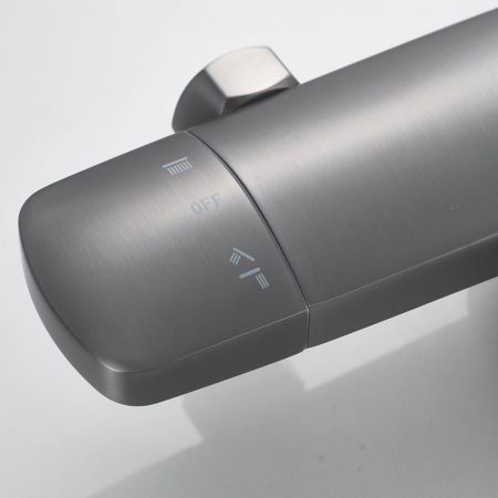 Душевая система Rose R3936T, оружейная сталь, артикул R3936T