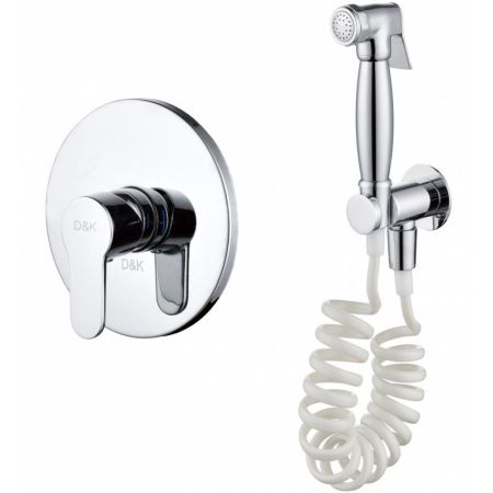 Гигиенический душ со смесителем D&K Marx Rhein DA1395001 Хром