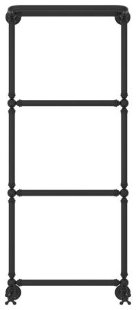 Полотенцесушитель, Сунержа, Ренессанс 1386, водяной, ширина, мм-572, глубина, мм-246, высота, мм-1333, межосевое расстояние-500, подключение-нижнее, мощность, Вт-339, присоединительный размер-НР G 1/2" / НР G 3/4" (эксцентрик), материал-нержавеющая сталь,, артикул 15-0281-1250