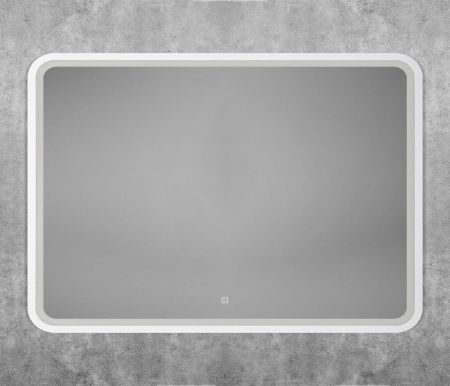 Зеркало с подсветкой "Genova 1000x800" AM-Gen-1000-800-DS-F-White, артикул AM-Gen-1000-800-DS-F-White