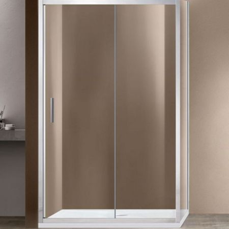 Душевые уголки Vincea Душевой уголок Garda VSR-1G1011CL, 1100*1000, хром, стекло прозрачное, , шт, артикул VSR-1G1011CL