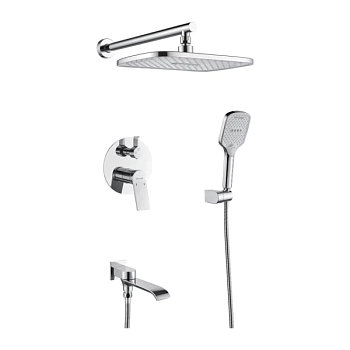 Душевая система встраиваемая Shevanik S4135, хром
