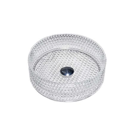 Раковина стеклянная Vincea VBS-5GL01, 400*400*125, накладная, цвет прозрачный, артикул VBS-5GL01