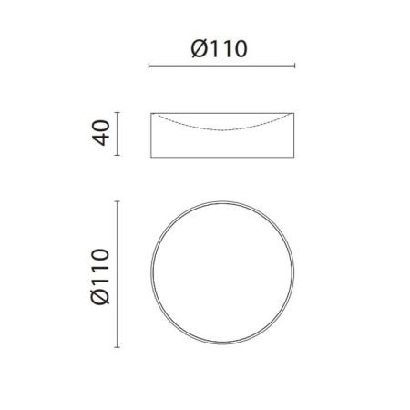 OASIS DEFILE Мыльница настольная, гладкая, цвет золото, артикул 0AGD026OR