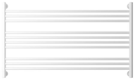 Полотенцесушитель, Сунержа, Богема L, водяной, ширина, мм-1150, глубина, мм-76, высота, мм-662, подключение-диагональное/нижнее/вертикальное, мощность, Вт-526, материал-нержавеющая сталь, цвет-матовый белый, артикул 30-0202-6011
