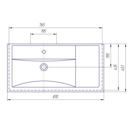 Умывальник "Фостер 80 П"