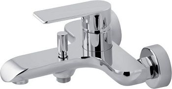 Mariner Magica, однорычажный смеситель для ванны с дивертером, цвет чёрный матовый