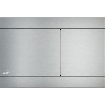 Клавиша смыва Alcaplast Flat Alunox FUN Матовый металл