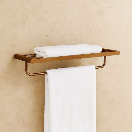 Полка для полотенец Knotlor  TR102RB, бронза, артикул TR102RB