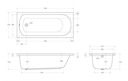 ECO, артикул EMP-150-SCR-W37