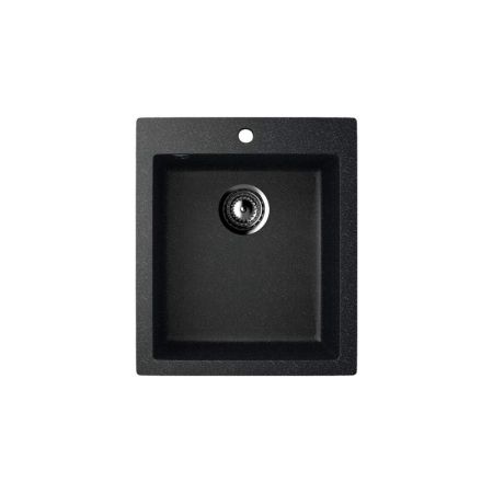 Кухонная мойка Ulgran U-404-308, черный, артикул U-404-308