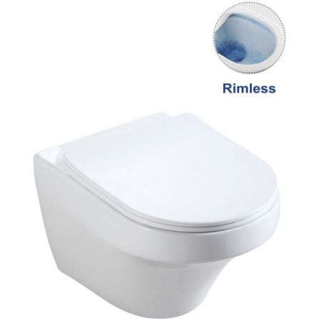 Унитаз Vincea VT1-27 подвесной Белый с сиденьем Микролифт, артикул VT1-27