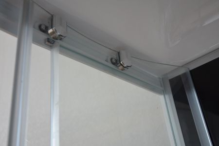 Душевая кабина Royal Bath RB 8120HP7-BT (черное/прозрачное) левая, артикул RB8120HP7-BT-L