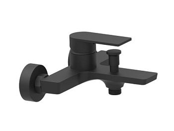 AQG Alpha, однорычажный смеситель для ванны без набора для душа, цвет черный матовый