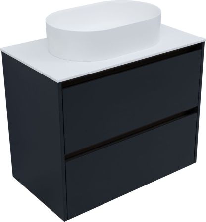 Тумба под раковину Allen Brau Activity 80 1.34012.AM антрацит матовый/олива браш, артикул 1.34012.AM