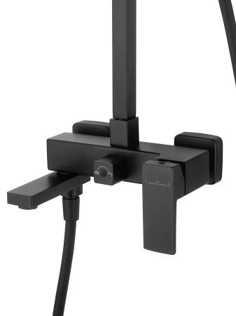 Душевая система WONZON & WOGHAND CUBE 2.0, Черный матовый (WW-88047068-MB), артикул WW-88047068-MB