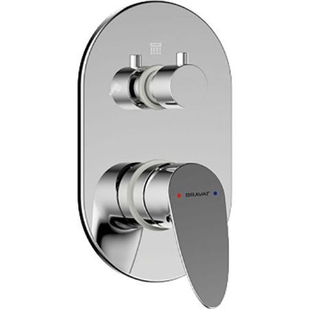 Смеситель для душа Bravat Drop P69190C-2-RUS Хром, артикул P69190C-2-RUS