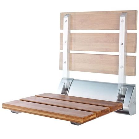 Сиденье для ванны Ridder Assistent А0020200 Бамбук, Хром