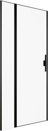 Душевая дверь Allen Brau Priority 90 3.31027.BBA черный браш, артикул 3.31027.BBA