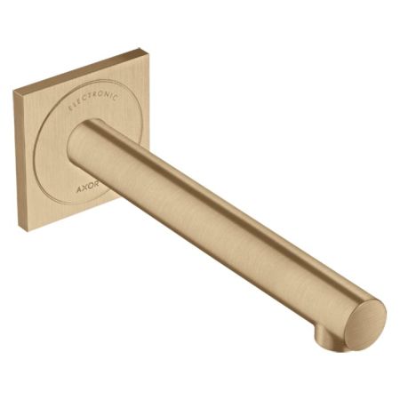 AX Uno Эл. Смеситель для раковины, наст., цвет шлифованная бронза, артикул 45111140