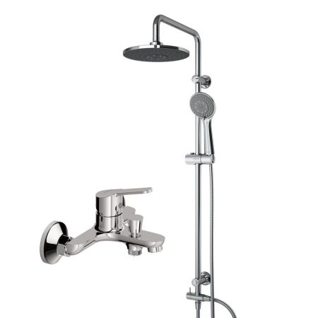 D0711010 Norma душевая система с тропическим душем и смесителем в комплекте, артикул D0711010