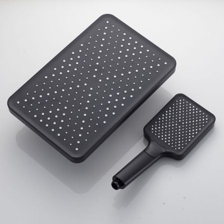 Душевая система Shevanik S4226H, черный