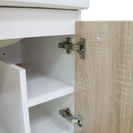 Тумба с раковиной Comforty Рига 60 4142213 подвесная Дуб сонома