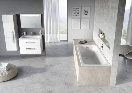 Ванна RAVAK CHROME SLIM (170*75) C741300000 (белый, перелив стандарт.), шт, артикул C741300000