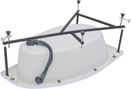 Акриловая ванна Aquanet Mia 140x80 L (с каркасом), артикул 00246817