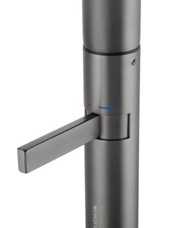 Смеситель для раковины высокий WONZON & WOGHAND, Темный графит (WW-6068-BGG), артикул WW-6068-BGG