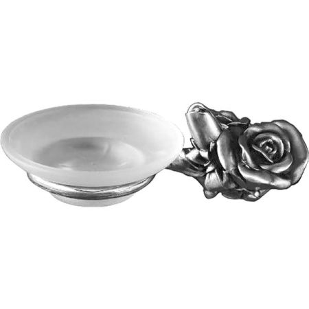 Мыльница Art&Max Rose AM-B-0915-T Серебро, артикул AM-B-0915-T
