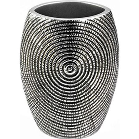 Стакан для зубных щеток WasserKRAFT Eider K-33328 Серебро, артикул K-33328