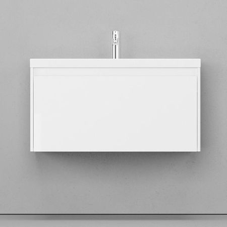 Тумба под раковину Velvex Klaufs 90.1Y tpKLA.90.1Y-616.216 подвесная Белая, артикул tpKLA.90.1Y-616.216