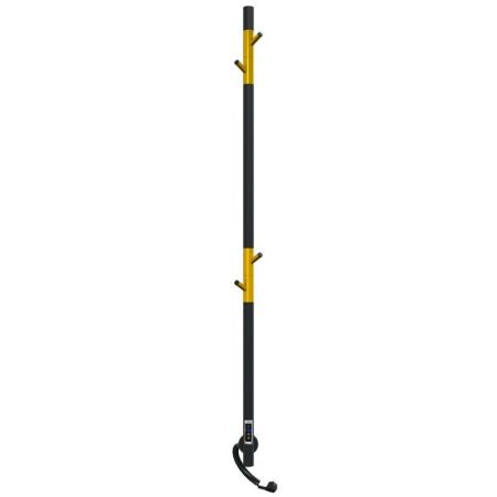 Полотенцесушитель электро "Имидж 150*1400", черный муар+золото, универсальный