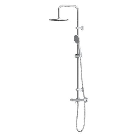 D0710500 Futura душевая система с ванно душевым ТМС смесителем, хром, артикул D0710500