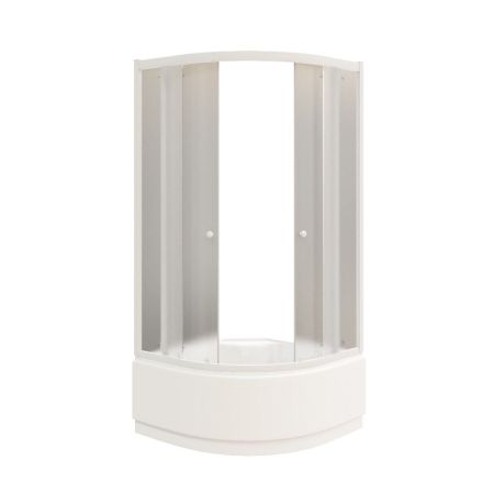 Уголок ZF80 душевой PARLY с поддоном, артикул ZF80