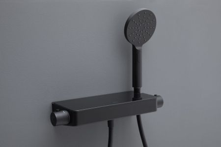 Смеситель для душа Allen Brau Fantasy 5.11002-31 черный матовый, артикул 5.11002-31